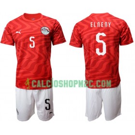 Egitto Elneny 5 Bambino Maglia Prima 2019 Manica Corta (+ Pantaloncini)